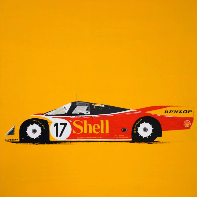 Illustration for article titled The most iconic race cars in history captured in beautiful paintings